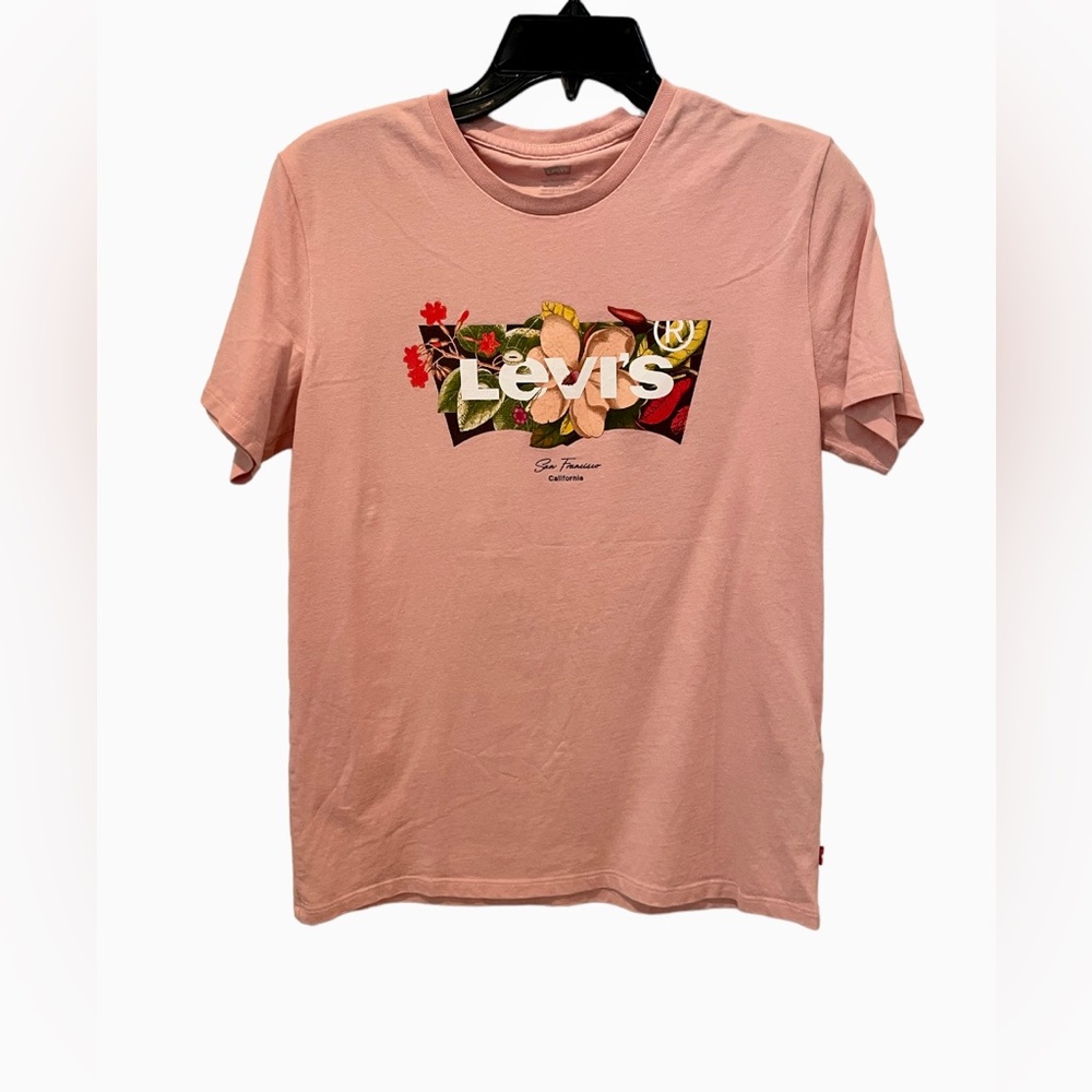 Levi’s Teeshirt Womens Size Small Peach